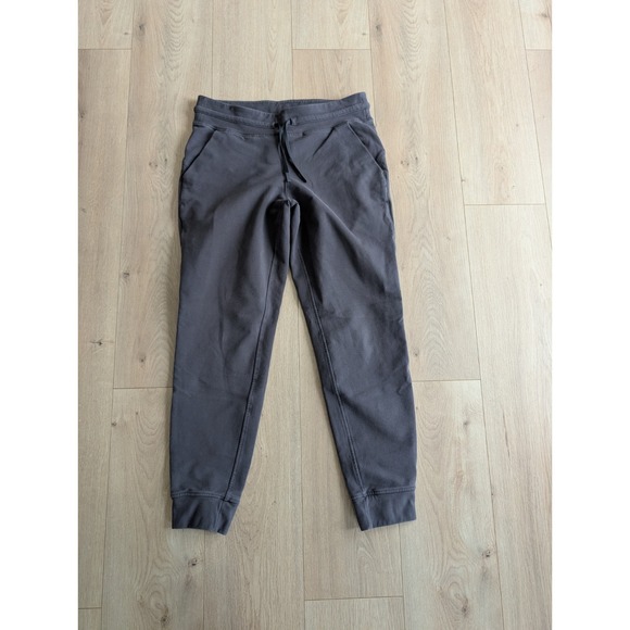 lululemon athletica Pants - Lululemon Ready To Fleece Pants Womens Size 10 Black Joggers W5CZ9S 28"